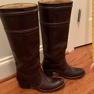 Frye vintage style riding boots